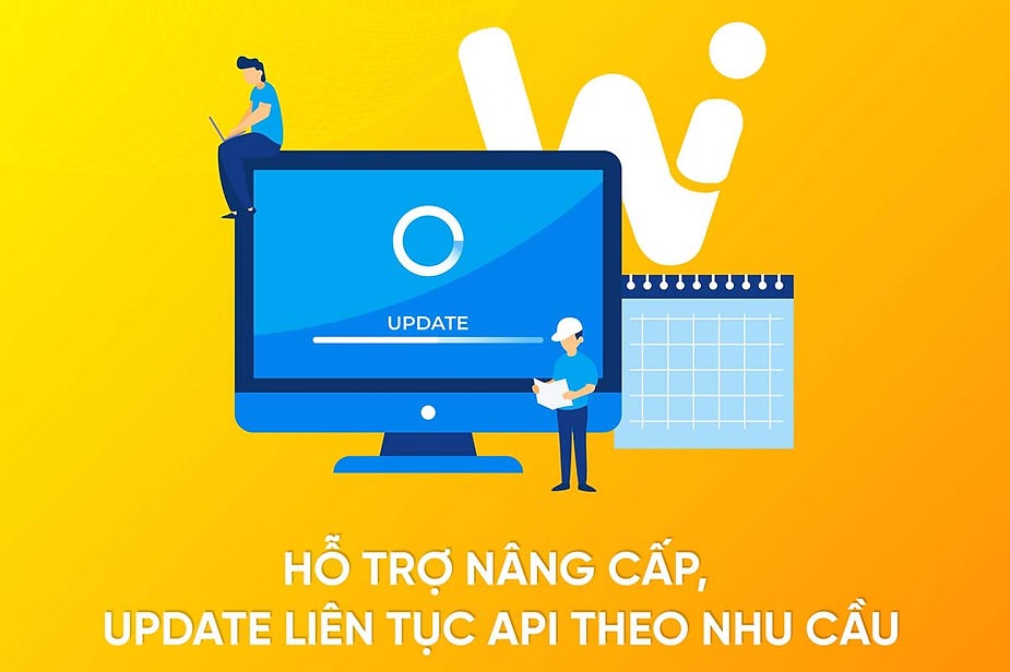 Hỗ trợ nâng cấp, cập nhật dữ liệu liên tục