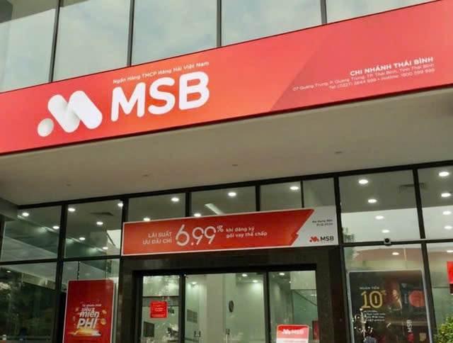 MSB huy động thêm 1.000 tỷ đồng từ kênh trái phiếu