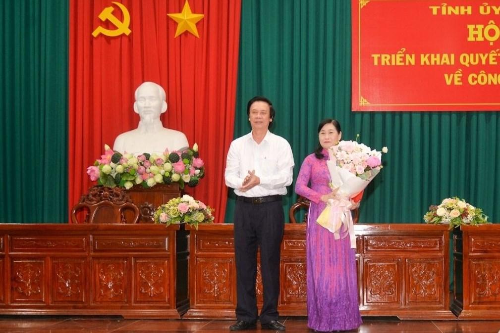 Bà Châu Thị Mỹ Phương làm Phó Bí thư Tỉnh uỷ Tiền Giang