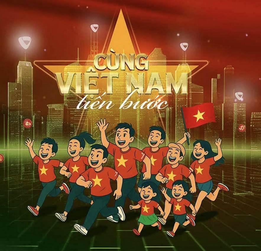 Vietcombank đồng hành cùng chương trình quốc gia 'Cùng Việt Nam tiến bước - 1 tỷ bước chân tiến vào kỷ nguyên mới'