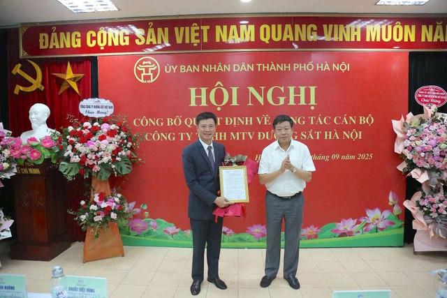 Ông Lê Bằng An được bổ nhiệm Tổng giám đốc Hà Nội Metro