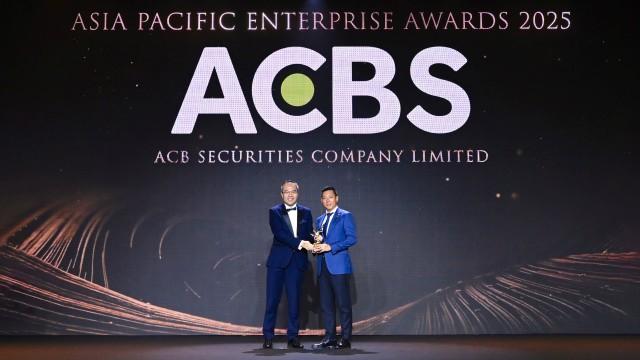 ACBS nhận hạn mức vay nước ngoài tín chấp 30 triệu USD từ Ngân hàng Cathay United Bank