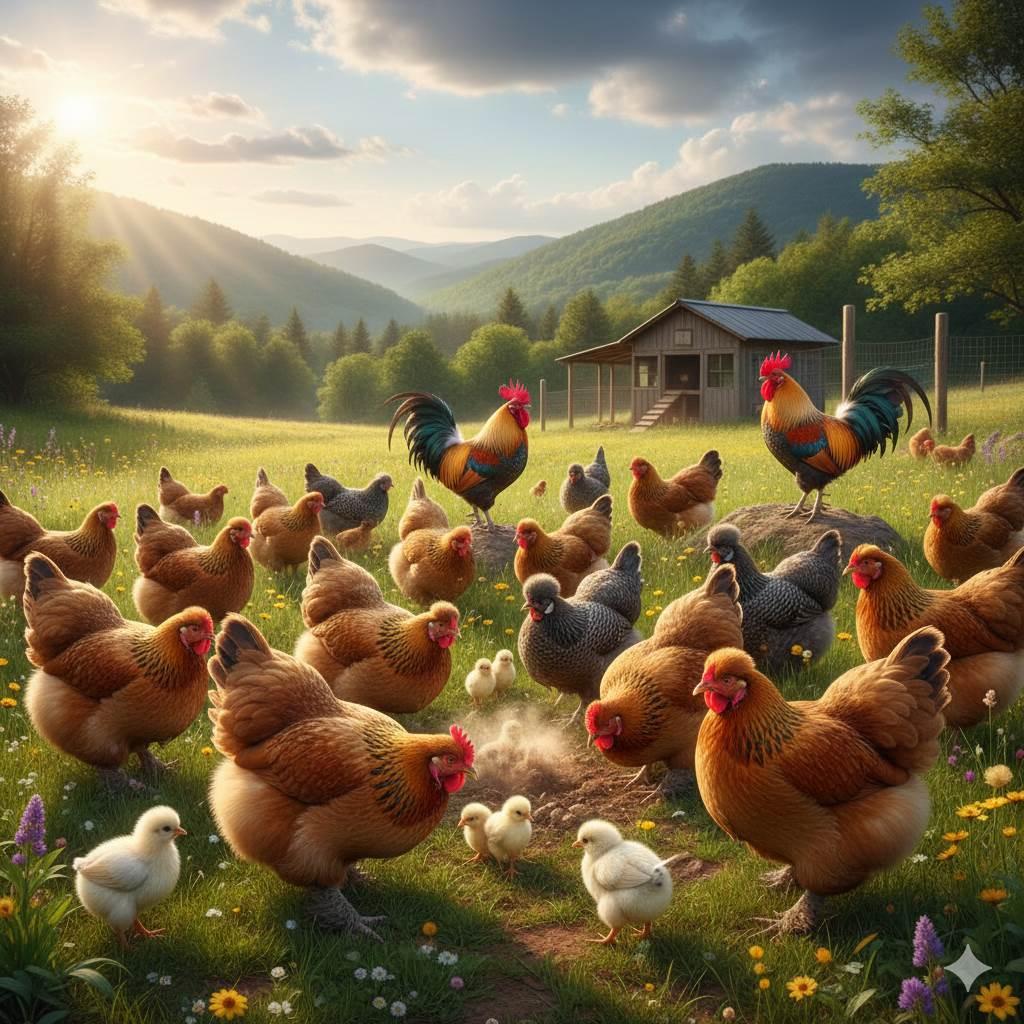 Trang trại 'gà hạnh phúc' ở Bắc Ninh của DABACO: Nghe nhạc, tắm cát, đẻ trứng nhân đạo