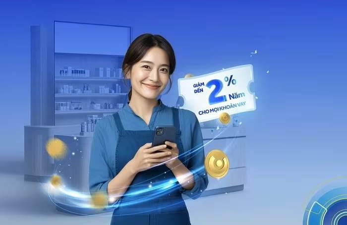 ACB: Hộ kinh doanh được giảm tới 2%/năm lãi vay