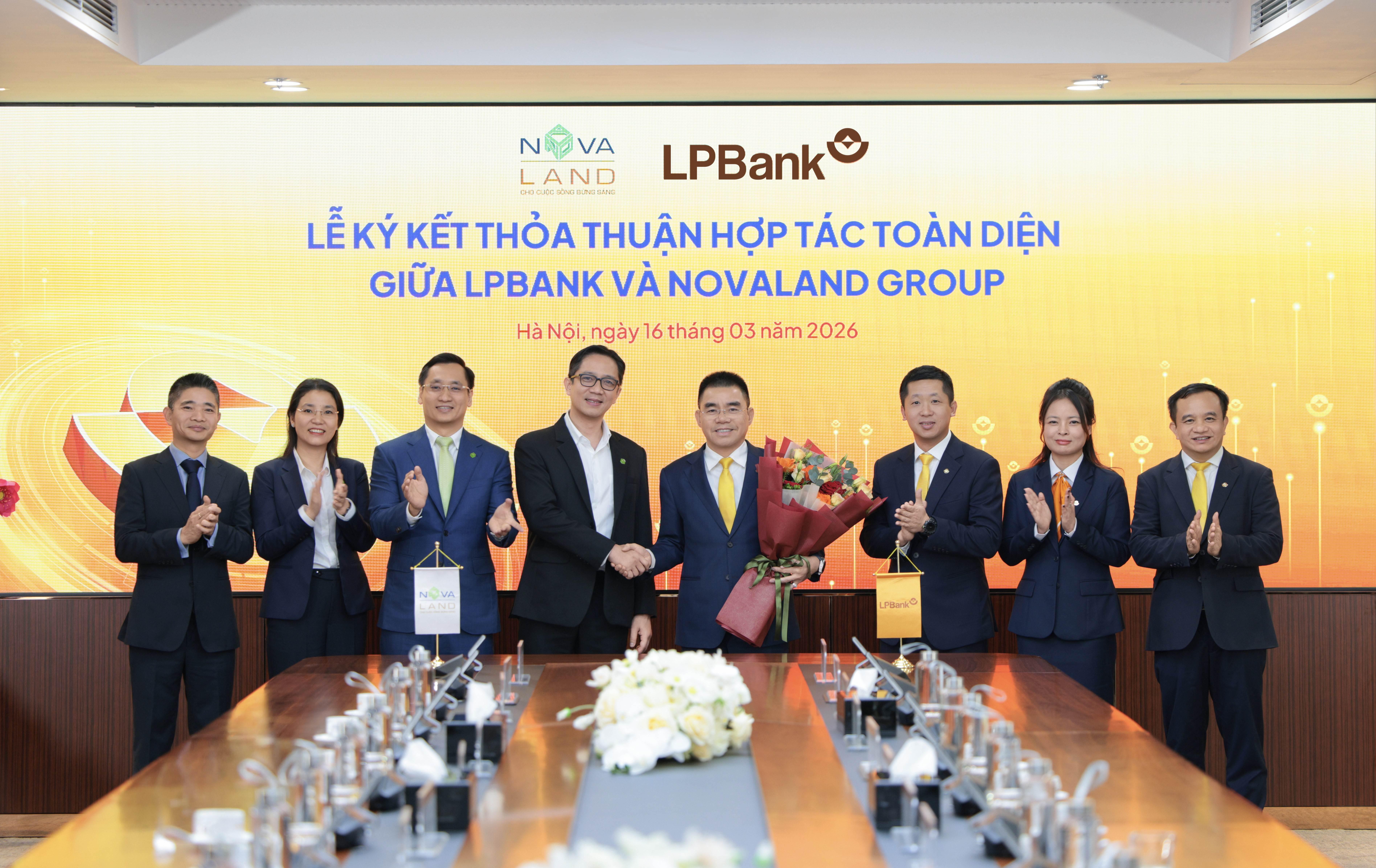 Novaland và LPBank ký kết thỏa thuận hợp tác toàn diện