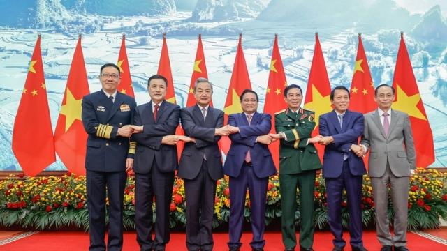 Thủ tướng Phạm Minh Chính tiếp các Bộ trưởng Ngoại giao, Quốc phòng và Công an Trung Quốc