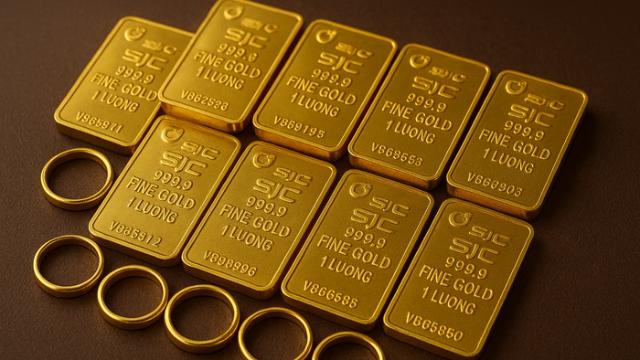 Giá vàng trong nước giảm mạnh, người mua 'vuột' 19 triệu đồng/lượng trong 1 tuần