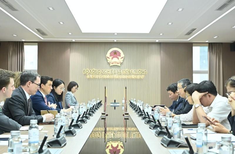 Hoa Kỳ đẩy mạnh thương mại nông sản với Việt Nam