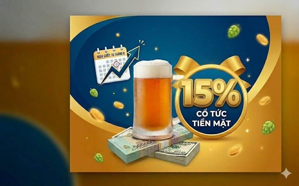 BSH: Một công ty sắp chốt ngày trả cổ tức tiền mặt 15%