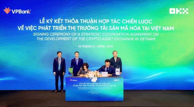 OKX và VPBank ký thỏa thuận hợp tác chiến lược phát triển hợp tác trong lĩnh vực tài sản số và ứng dụng công nghệ blockchain