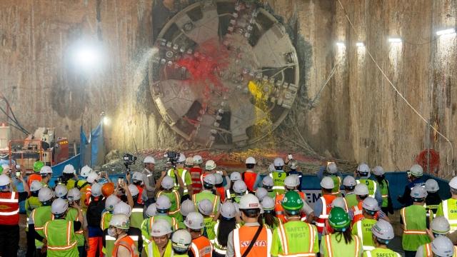 Tuyến metro Nhổn – ga Hà Nội hoàn thành toàn bộ khoan hầm đoạn ngầm
