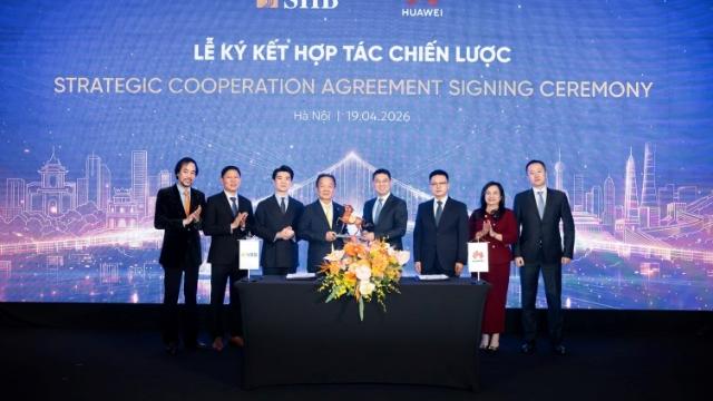 SHB hợp tác chiến lược với Huawei: Bứt phá công nghệ, kiến tạo Ngân hàng tương lai