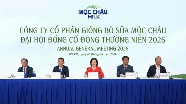 Mộc Châu Milk 2026: Đổi mới để tăng trưởng bền vững