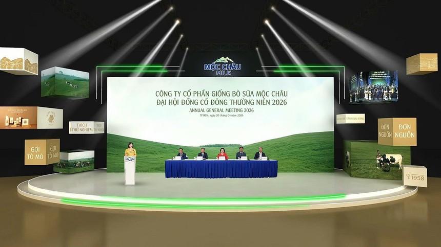 Đại hội đồng cổ đông Mộc Châu Milk (MCM) 2026: Đặt mục tiêu doanh thu thuần 3.126,4 tỷ đồng, chia cổ tức cao
