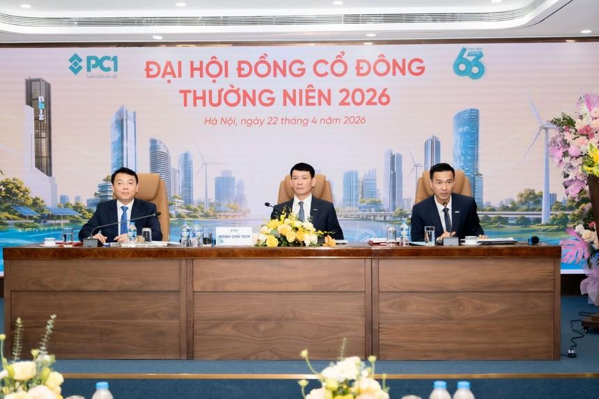ĐHCĐ Tập đoàn PC1 (PC1): Mục tiêu lợi nhuận tăng 30%/năm trong 5 năm tới
