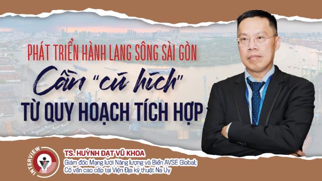 Phát triển hành lang sông Sài Gòn: Cần 'cú hích' từ quy hoạch tích hợp