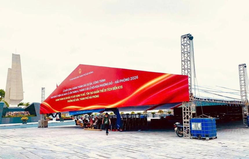Lãnh đạo TP. Hải Phòng kiểm tra công tác chuẩn bị lễ khởi công, khánh thành các dự án
