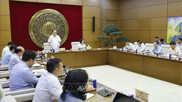 Chủ tịch Quốc hội: Đổi mới công tác lãnh đạo, tập trung tham mưu hoàn thiện pháp luật