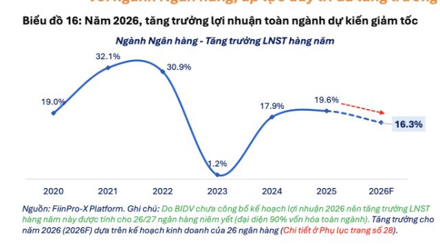 Cổ phiếu ngân hàng: Định giá thấp nhưng lợi nhuận suy yếu khiến tiềm năng tăng giá khá hạn chế