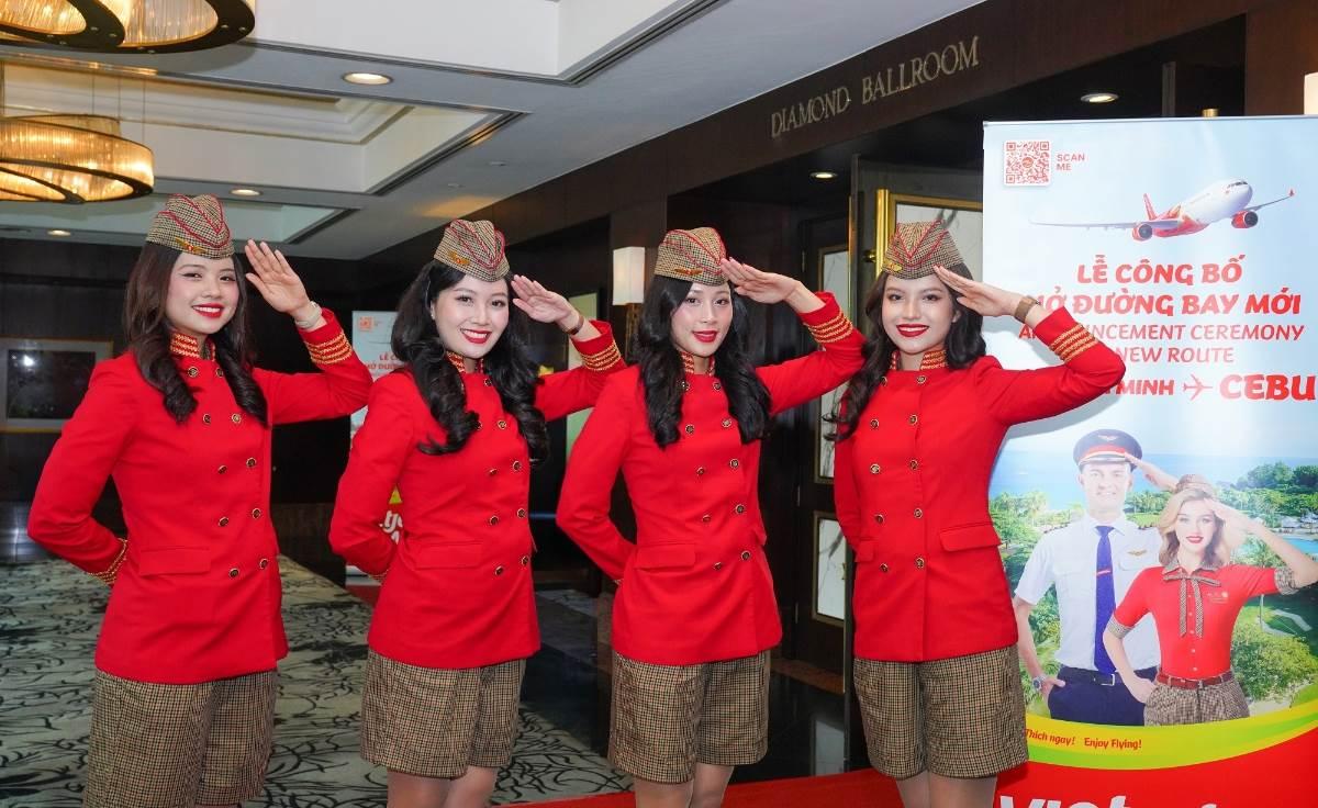 Vietjet mở đường bay thẳng TP.HCM – Cebu