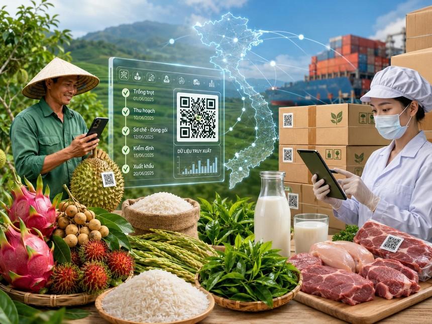 Bộ Nông nghiệp và Môi trường hoàn tất chuẩn bị cho hệ thống truy xuất nguồn gốc nông sản