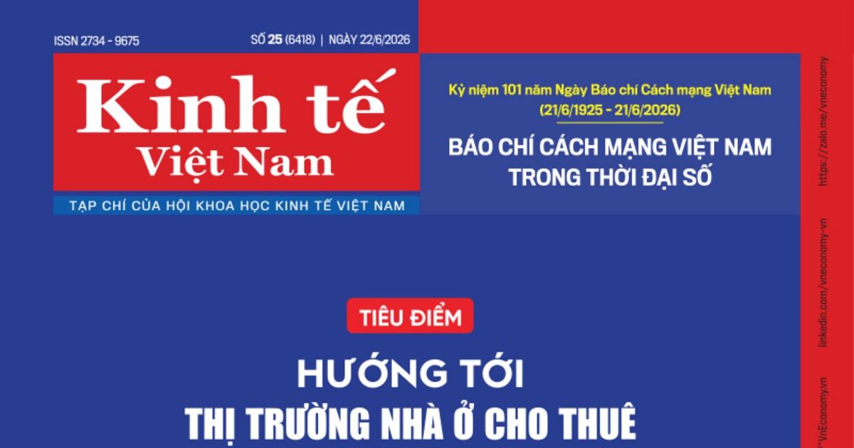 Đón đọc Tạp chí Kinh tế Việt Nam số 25-2026