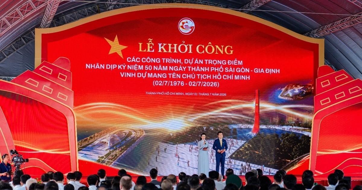 Khởi công cao tốc đô thị Hồ Tràm - Cảng hàng không Long Thành, trục kết nối chiến lược vùng Đông Nam bộ