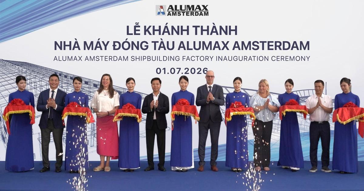 Việt Nam có nhà máy đóng tàu đầu tiên chuyển giao toàn diện công nghệ Hà Lan